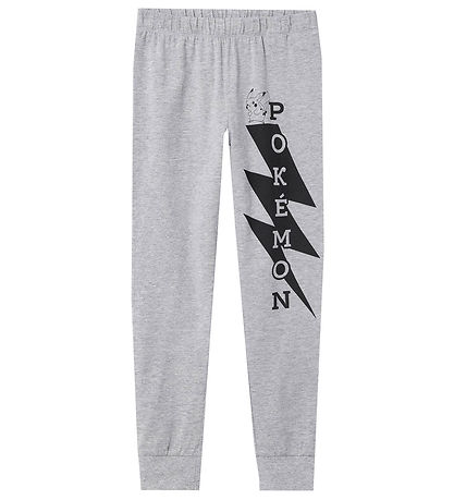 Name It Pyjama Set - NkmOlus Pokmon - Grey Melange