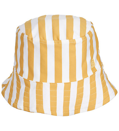 Liewood Bucket Hat - Matty - UV40+ - Yellow Mellow/White