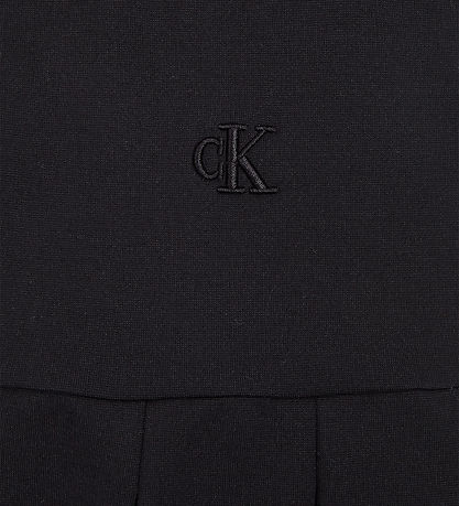 Calvin Klein Kjóll - Ceremony Fit Flare Punto - Svart