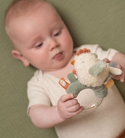 Little Dutch Ring rattle - Chicken - Little Farm