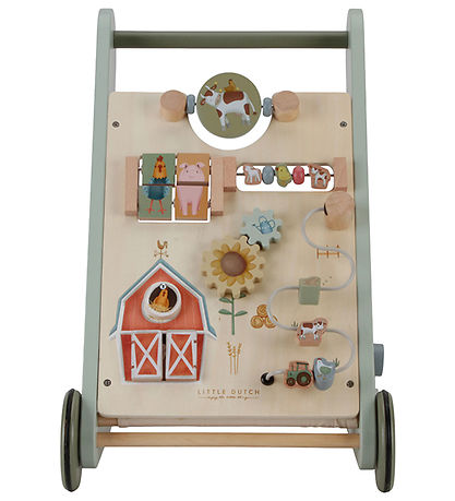 Little Dutch Multi-activity Baby Walker - Little Farm