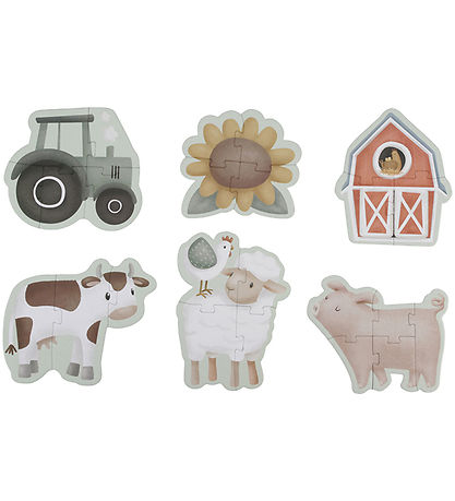 Little Dutch Jigsaw Puzzle - 6-I-1 - Little Farm