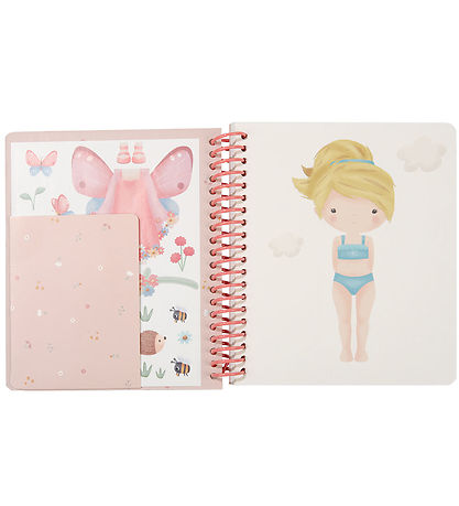 Little Dutch Dress up book - Pink & Friends