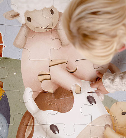 Little Dutch Jigsaw Puzzle - XL - 42 Bricks - Little Farm