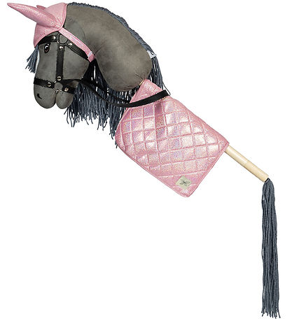 by ASTRUP Hnakkur fyrir burðarhesta - Bleikt M. Glimmer