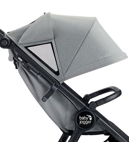 Baby Jogger Stroller w. Pram Rain Cover - City Elite 2 - Queen