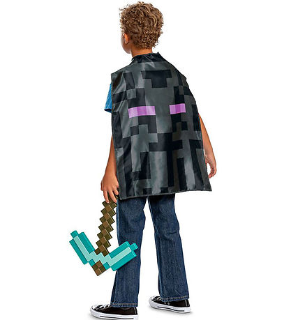 Disguise Costume - Minecraft Ax & Cloak Set