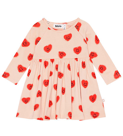 Molo Kleid - Charmaine - Rot Hearts