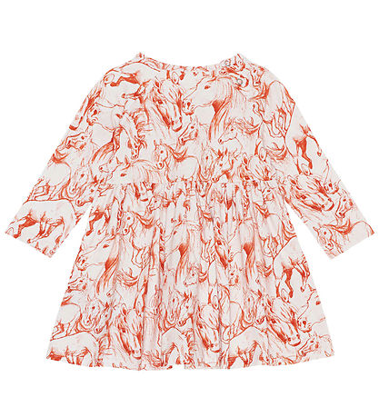 Molo Dress - Charmaine - Red Horses