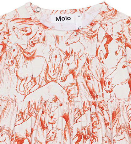 Molo Dress - Charmaine - Red Horses
