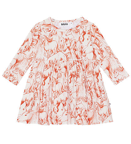 Molo Dress - Charmaine - Red Horses