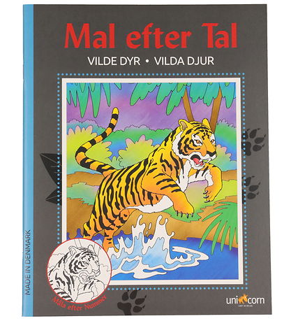 Mandalas Colouring Book - Paint by Numbers - Wild Animals