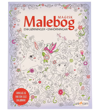 Mandalas Litabók - Töfrandi - Einhyrningar