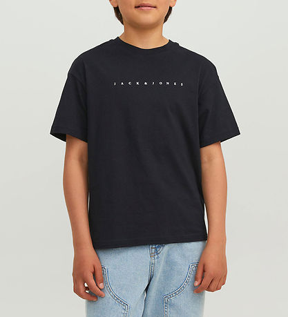 Jack & Jones Stuttermabolur - JjEstar - Noos - Black