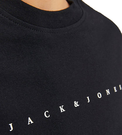 Jack & Jones Stuttermabolur - JjEstar - Noos - Black
