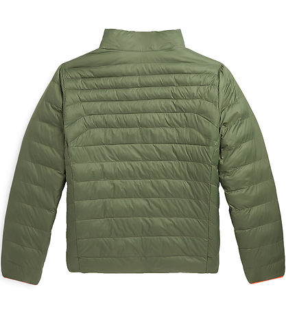 Polo Ralph Lauren Puffer Jacket - Reversible - Army/Orange