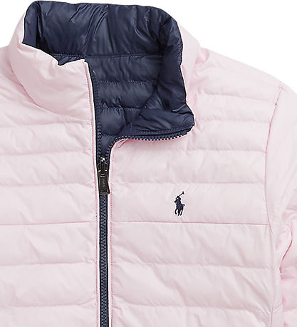 Polo Ralph Lauren Steppjacke - Umkehrbar - Puderpink/Navy