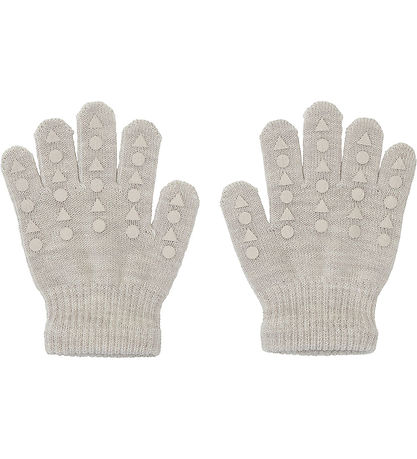 GoBabyGo Gants - Tricot - Laine - Sable av. Pimpant