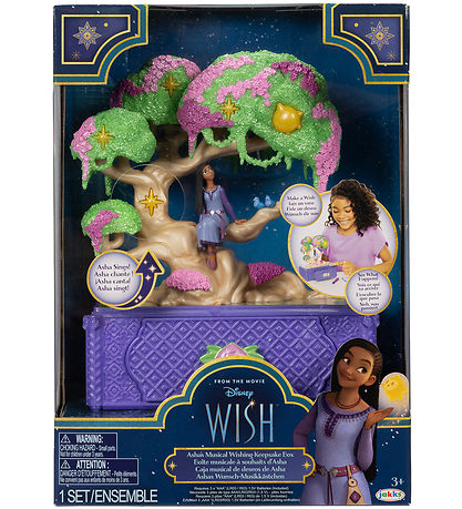 Disney Wish Wish Box w. Light/Sound - Asha's Wish Tree