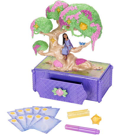 Disney Wish Wish Box av. Lumire/Son - L'arbre  souhaits d'Asha