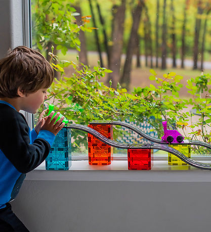 Magna-Tiles Segulsett - Downhill Duo - 40 Partar