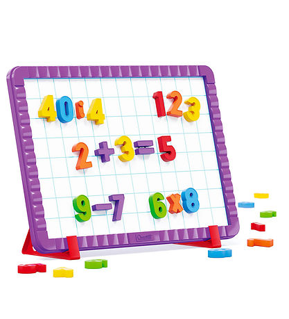 Quercetti Magnetic Board - Numbers Starter set - 48 Parts - 0518