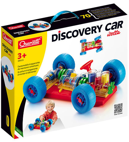 Quercetti Bil - Discovery Isotta - 9 Delar - 8515