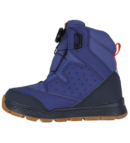 Viking Winter Boots - Tex - Espo High 2 WP Boa - Cobalt/Red