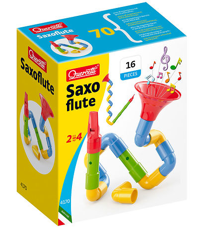 Quercetti Saxophone - Build Yourself - 16 Parts - 4170