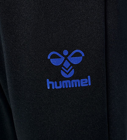 Hummel Track Pants - hmlMolin- Caviar/Sodalite Blue