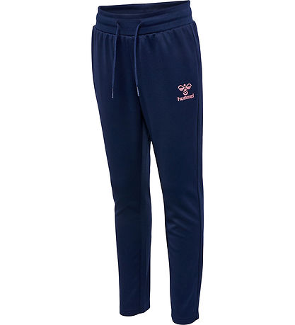 Hummel Trainingsbroek - hmlMolin - Black Iris/Weemoedig Mauve