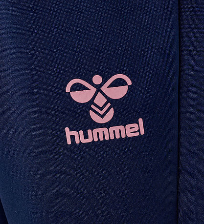 Hummel Track Pants - hmlMolin - Black Iris/Wistful Mauve