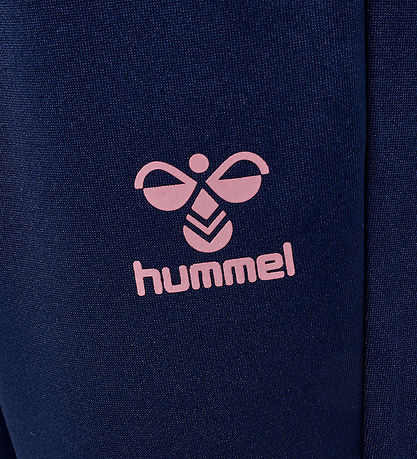 Hummel Trainingsbroek - hmlMolin - Black Iris/Weemoedig Mauve