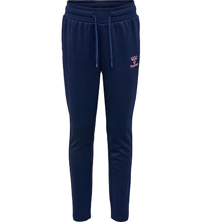 Hummel Trainingsbroek - hmlMolin - Black Iris/Weemoedig Mauve