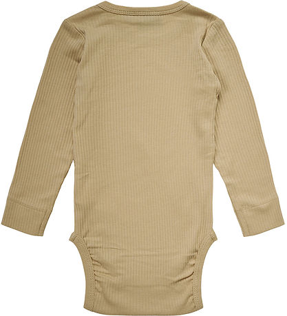 Hummel Romper l/s - Rib - hmlRene - Iers Cream