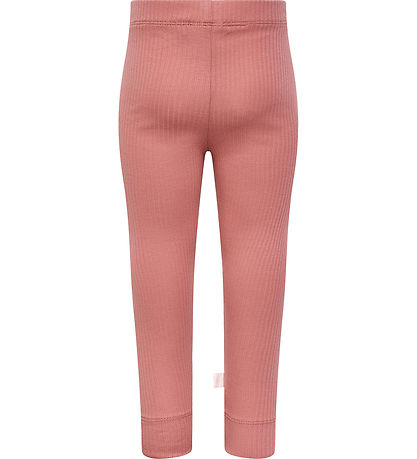 Hummel Leggings - Rib - hmlRene - Dusty Rose