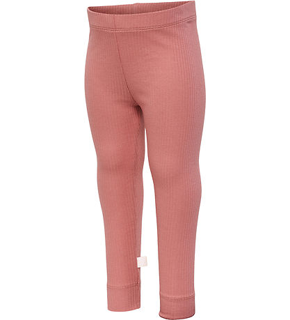 Hummel Leggings - Rib - hmlRen - Dusty Rose