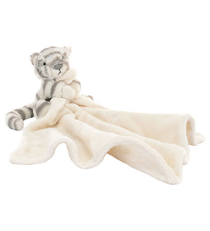 Jellycat Doudou - 34x34 cm - Timide Snow Tigre