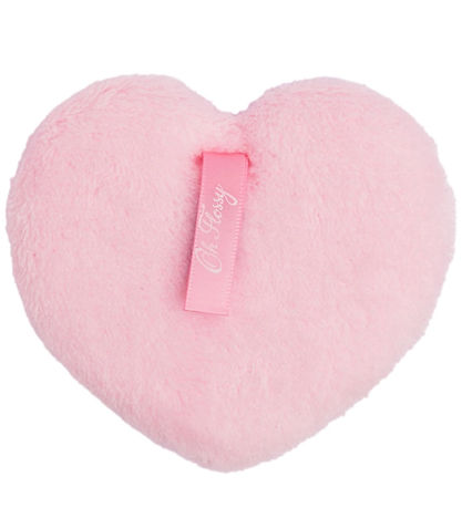 Oh Flossy Makeup Remover-Koddi - Hjarta - Bleikt