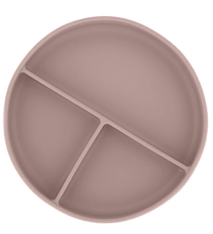 Mikk-Line Teller - Silikon - 3 Fächer - Adobe Rose