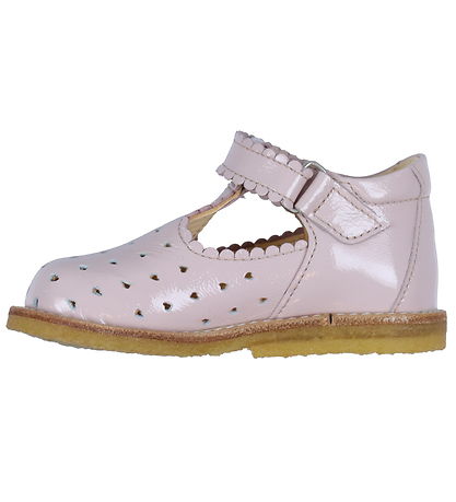 Angulus Shoes - Pale Rose w. Hearts