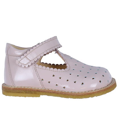 Angulus Shoes - Pale Rose w. Hearts