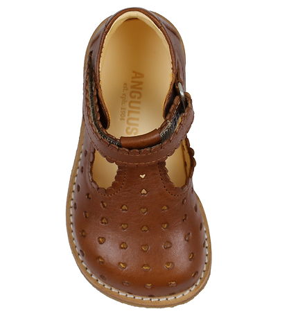 Angulus Shoes - Cognac w. Hearts