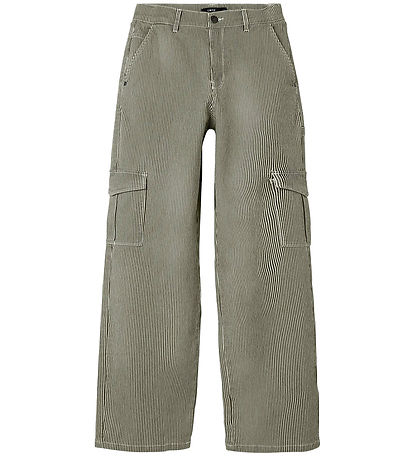 LMTD Trousers - NlfRicte - Cargo - Ivy Green