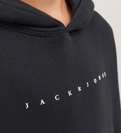 Jack & Jones Hoodie - JjeStar - Noos - Black