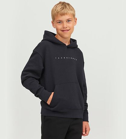 Jack & Jones Kapuzenpullover - JjeStar - Noos - Schwarz