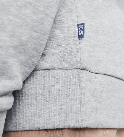 Jack & Jones Sweat-shirt - JjeBradley - Noos - Light Grey Melang