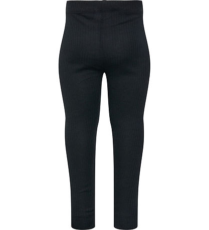Hummel Leggings - Rib - hmlRene - Svart