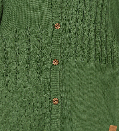 Hust and Claire Cardigan - Charli - Knitted - Elm Green