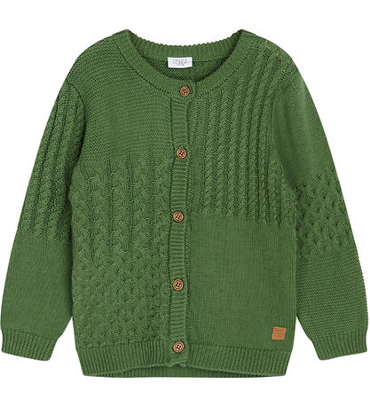 Hust and Claire Cardigan - Charli - Knitted - Elm Green